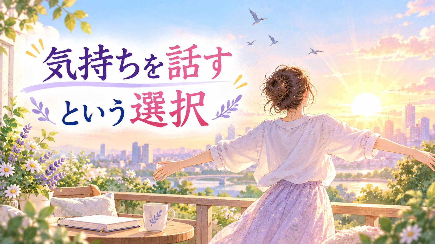 気持ちを話すという選択を表すイメージ画像