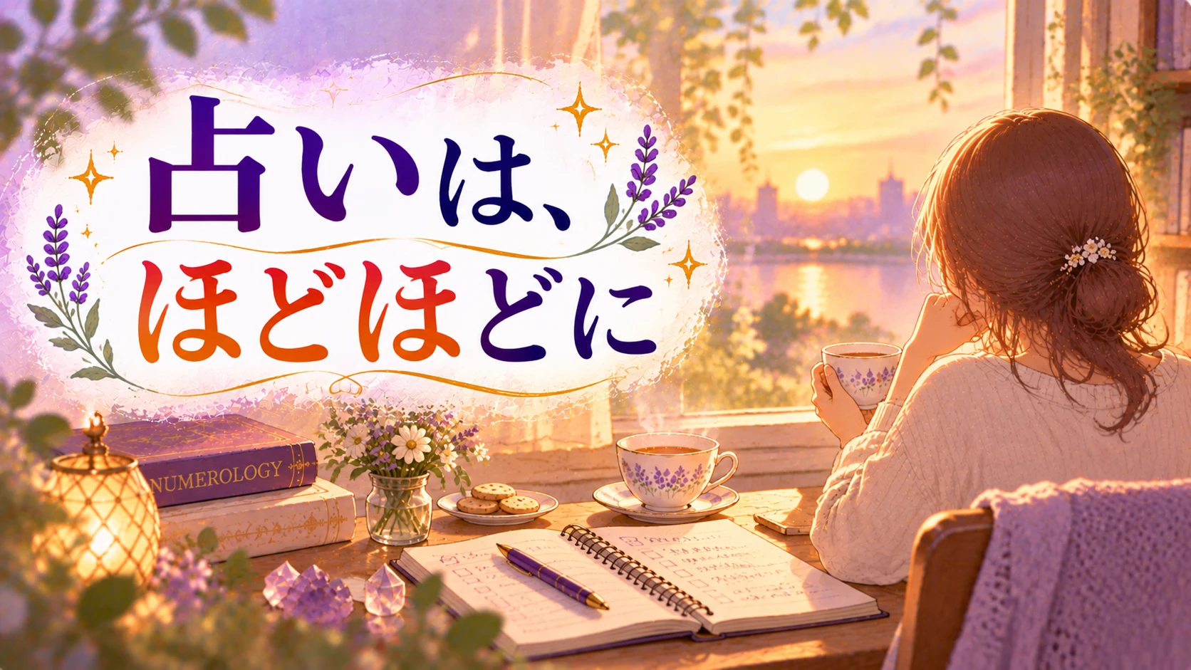占いはほどほどにを表すイメージ画像