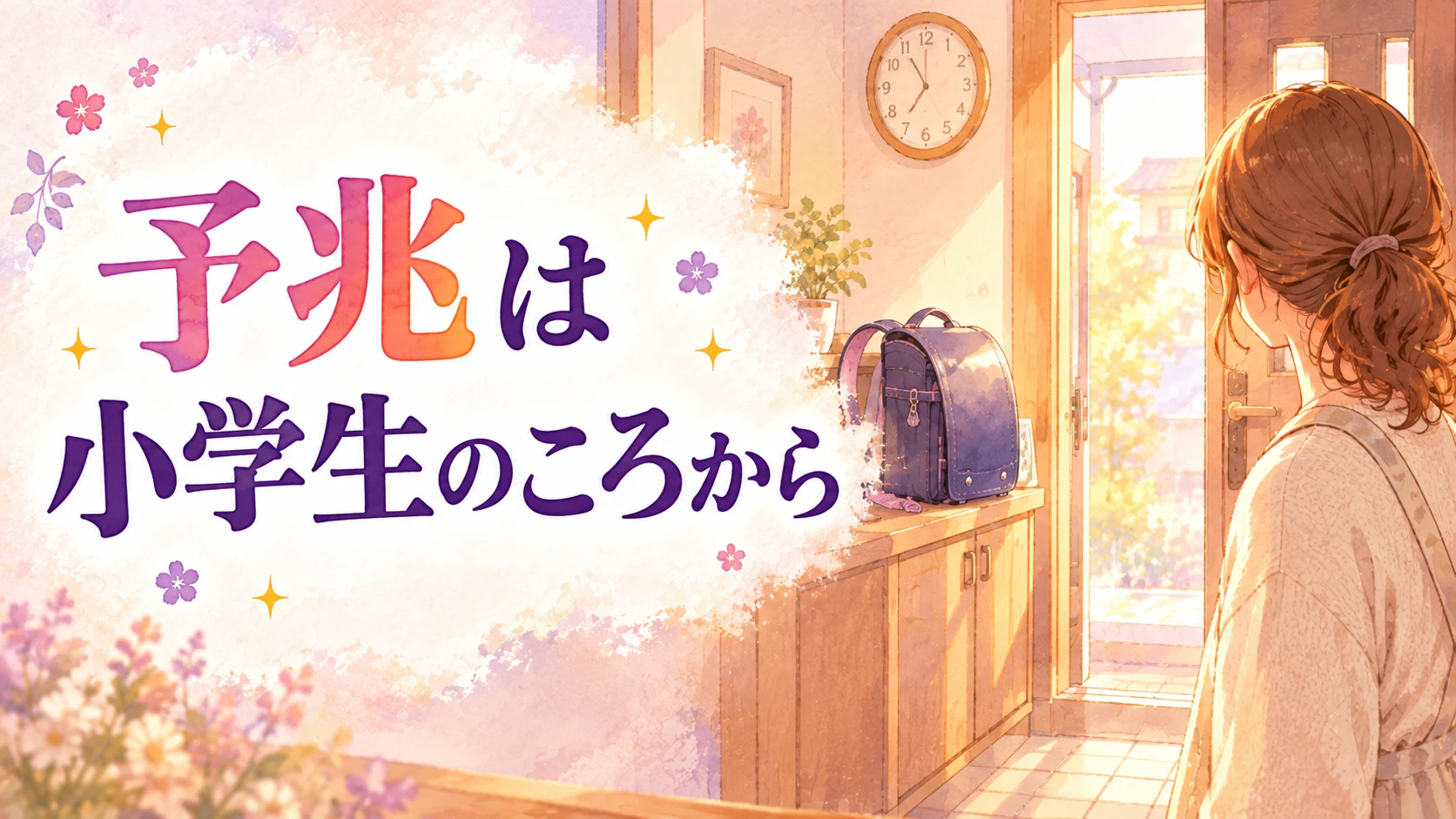 予兆は小学生のころから 不登校になるまでの経緯
