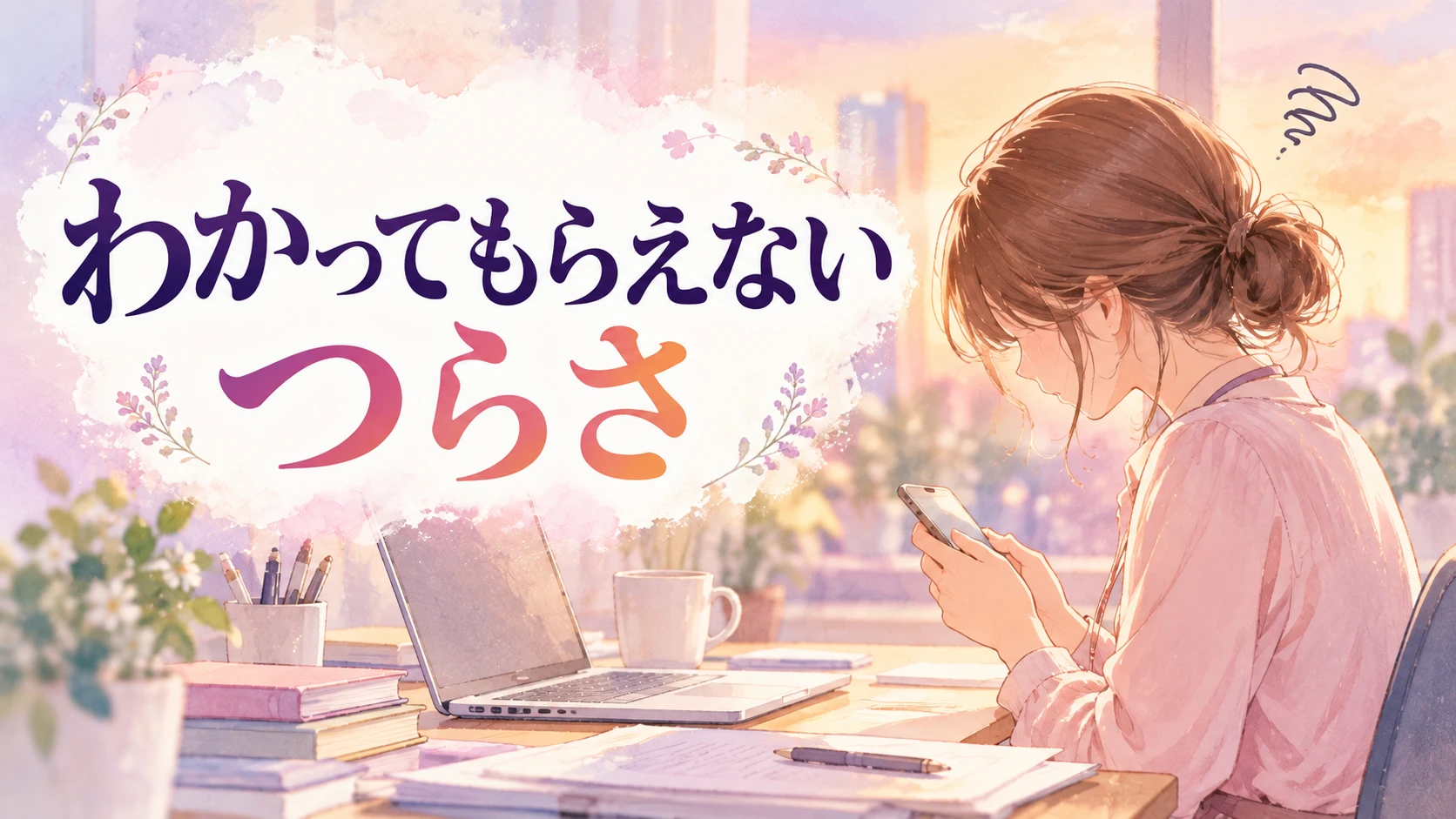 わかってもらえないつらさ 不登校の親の気持ち